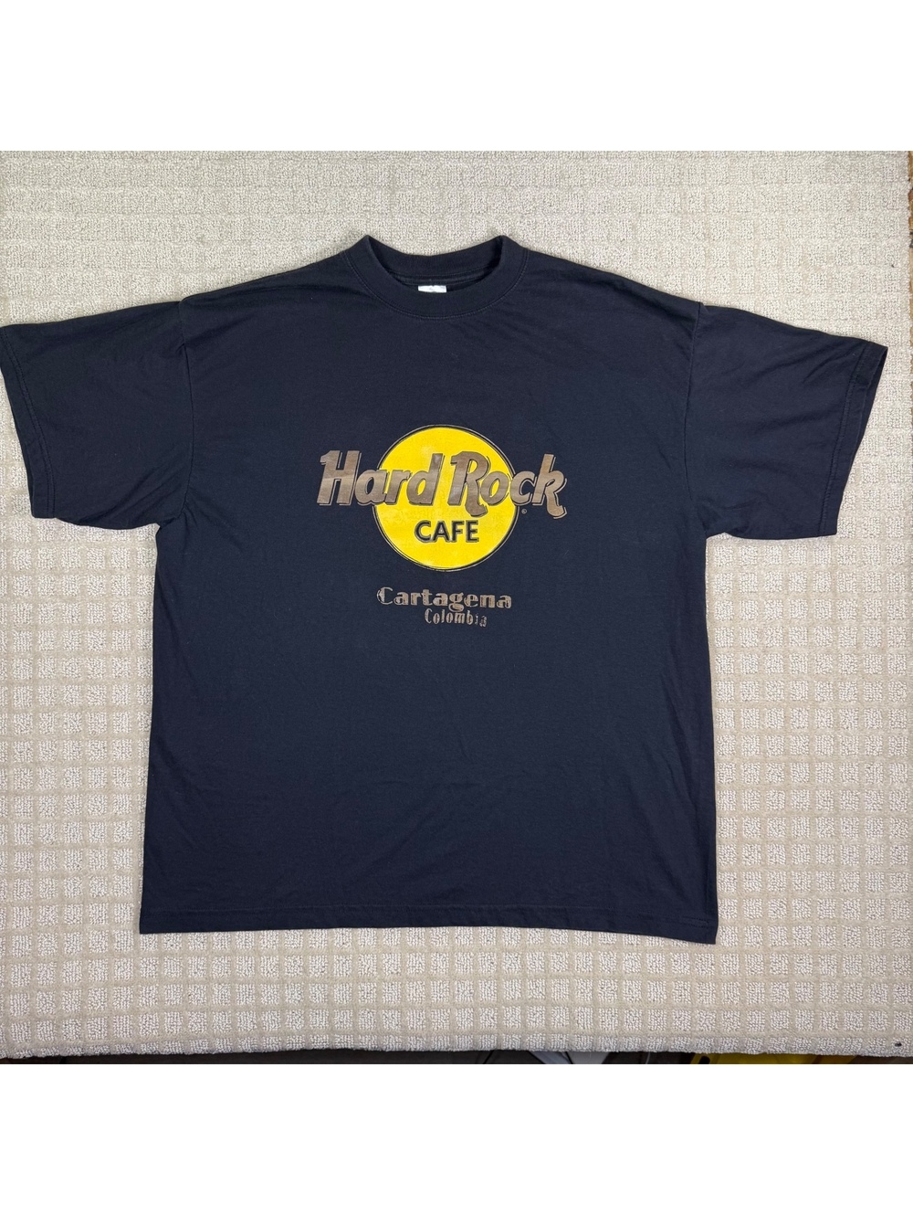 Hard Rock Cafe Cartagena Colombia black T-shirt XL